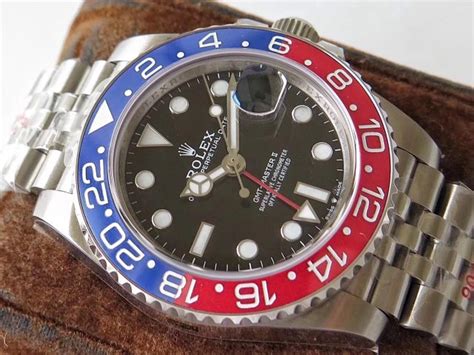 rolex gmt master ii blue red replica
